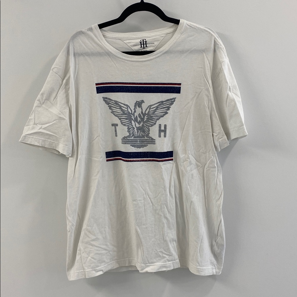 Tommy Hilfiger - White Tee - XL